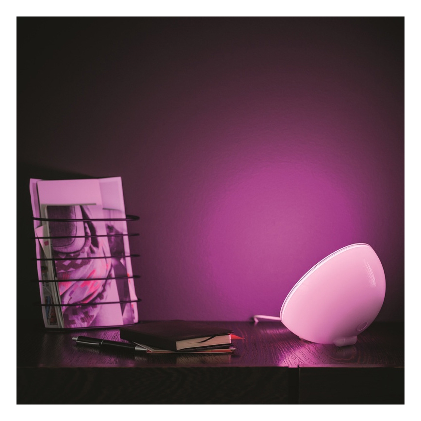 Philips - Настольная лампа с регулированием яркости Hue GO 1xLED/6W/RGB