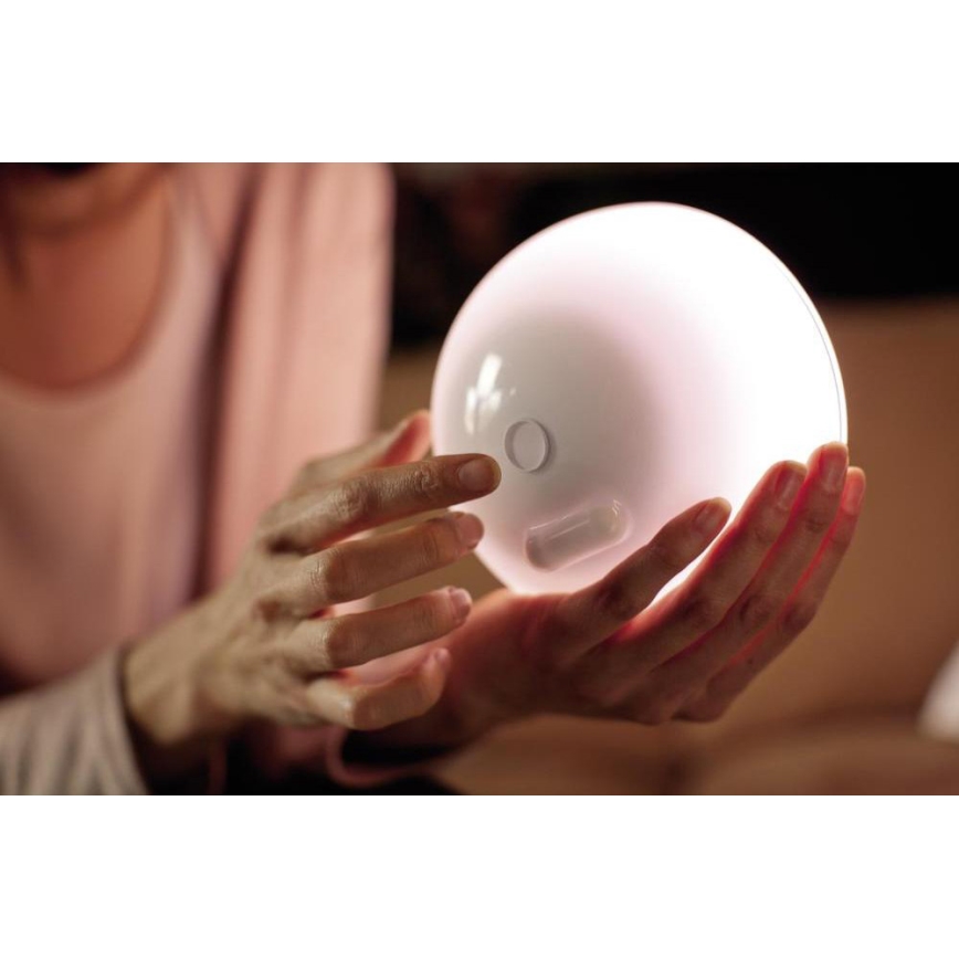 Philips - Настольная лампа с регулированием яркости Hue GO 1xLED/6W/RGB