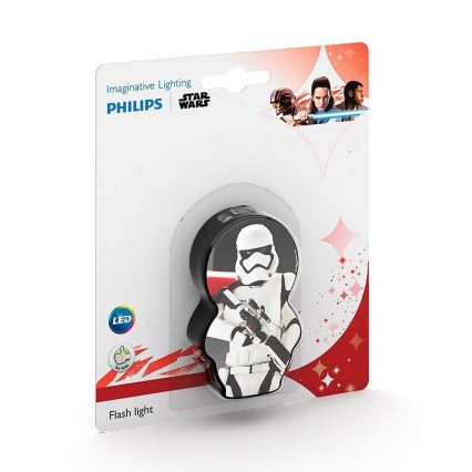 Philips 71767/97/P0 - LED Дитячий ліхтарик DISNEY STAR WARS 1xLED/0,3W/2xAAA