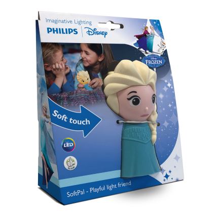 Philips 71768/03/16 - Дитяча світлодіодна лампа DISNEY ELSA 1xLED/0,3W/3V