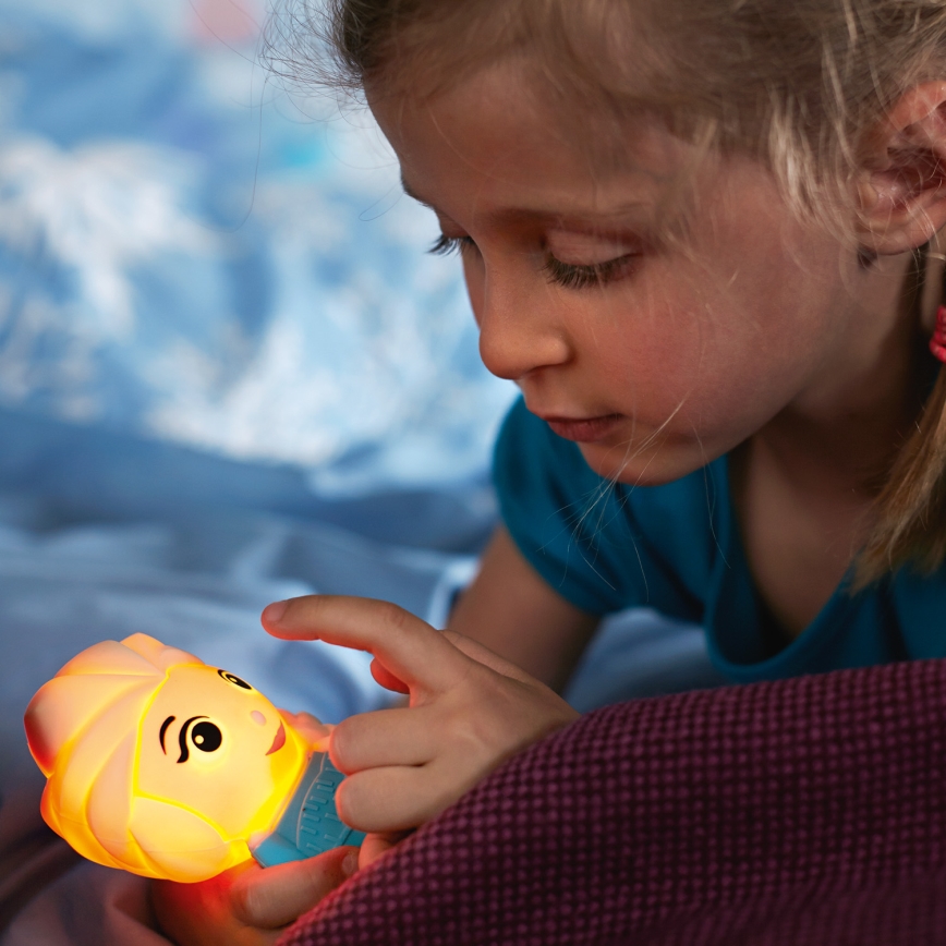 Philips 71768/03/16 - Дитяча світлодіодна лампа DISNEY ELSA 1xLED/0,3W/3V