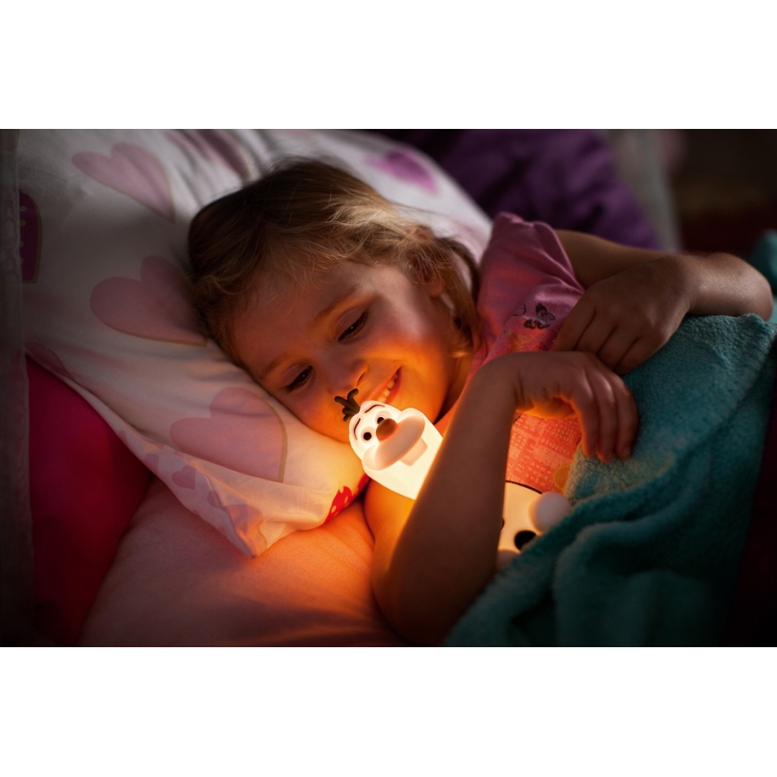 Philips 71768/08/16 - Светодиодная детская лампа DISNEY FROZEN 1xLED/0,3W/3V