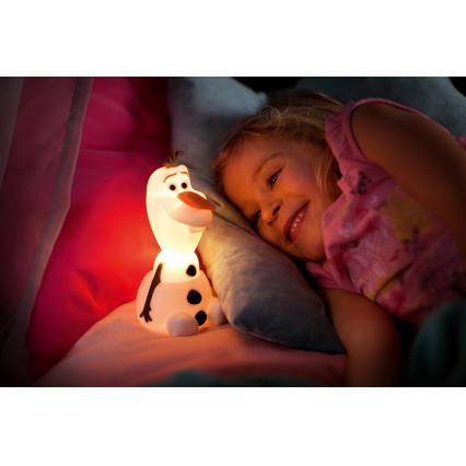 Philips 71768/08/16 - Светодиодная детская лампа DISNEY FROZEN 1xLED/0,3W/3V
