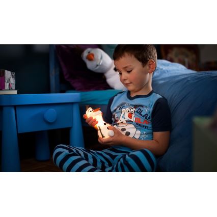 Philips 71768/08/16 - Светодиодная детская лампа DISNEY FROZEN 1xLED/0,3W/3V