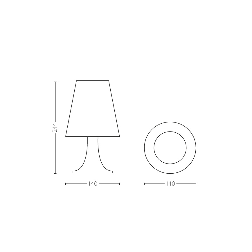 Philips - Дитяча світлодіодна настільна лампа LED/2,3W/230V