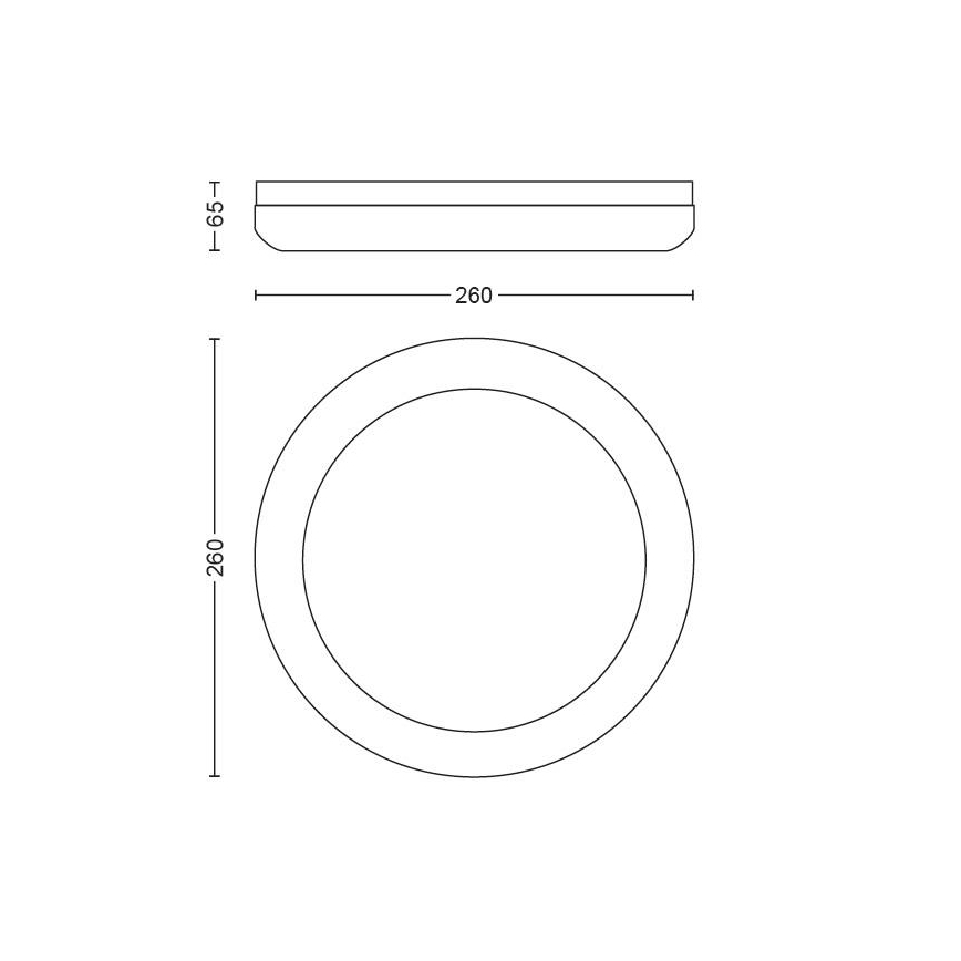 Philips - Дитячий світлодіодний настінний світильник 4xLED/2,5W/230V