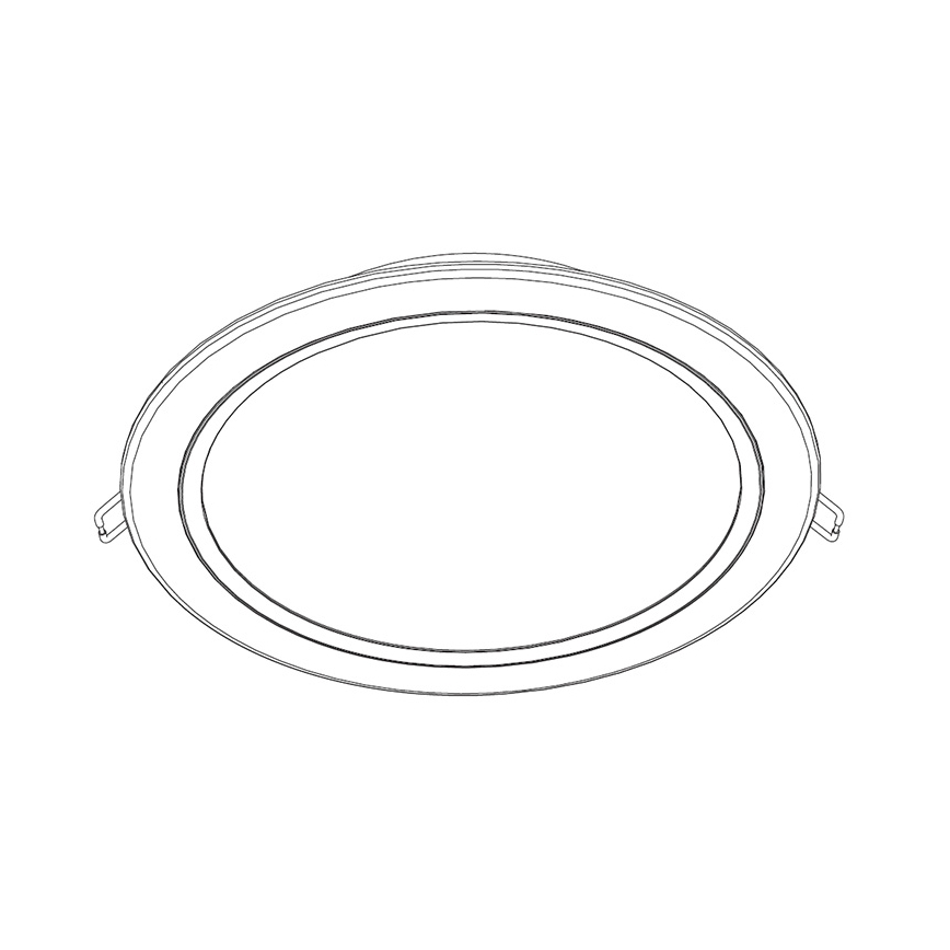 Philips - Вбудований стельовий LED світильник 1xLED/20W/230V