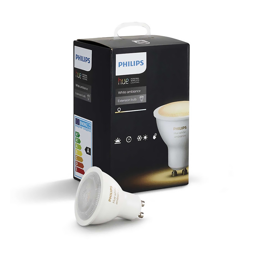 Philips - Світлодіодна лампочка з регульованою яскравістю Hue 1xGU10/5,5W 2200-6500K