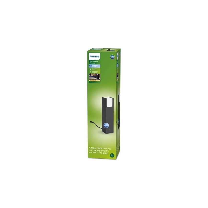 Philips - Светодиодный уличный светильник LED/6W/12V 2700K IP44