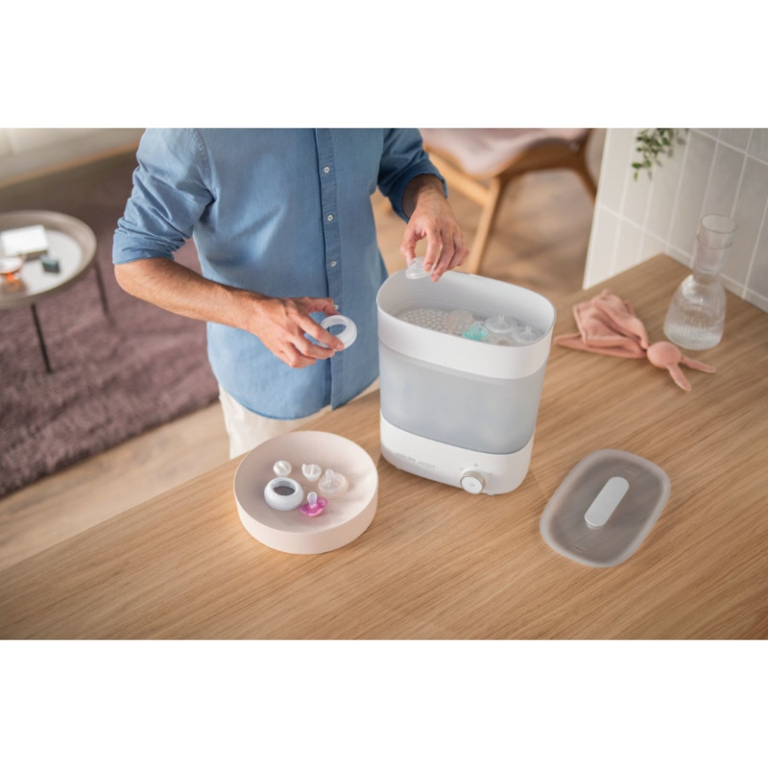 Philips Avent - Стерилізатор паровий електричний PREMIUM 3в1