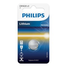 Philips CR1620/00B - Кнопочная литиевая батарейка CR1620 MINICELLS 3V