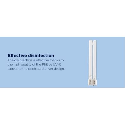 Philips - Дезінфікуюча бактерицидна лампа з датчиком UV-C/24W/230V