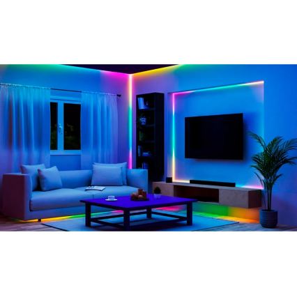 Philips - LED RGBIC диммируемая лента SMART STRIP 2x5 м LED/21 Вт/230 В 2700–6500 К Wi-Fi