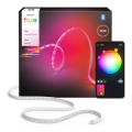 Philips - Диммируемая RGBW светодиодная лента Hue FLUX, 10 м, 60 Вт/230 В, 2200-6500 К