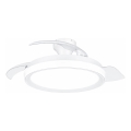 Philips - Диммируемый потолочный светильник с вентилятором BLISS, LED/35W/230V, белый + пульт дистанционного управления