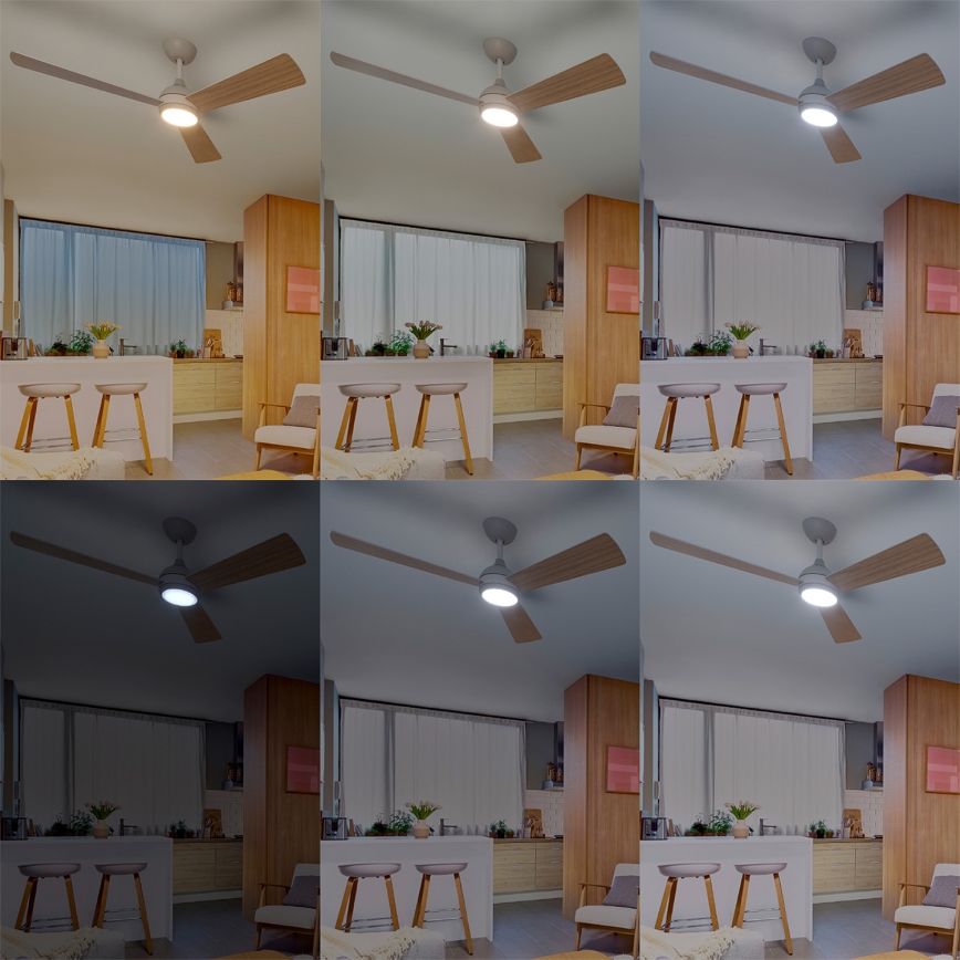 Philips - LED диммируемый потолочный вентилятор CIVX LED/24W/230V + пульт дистанционного управления