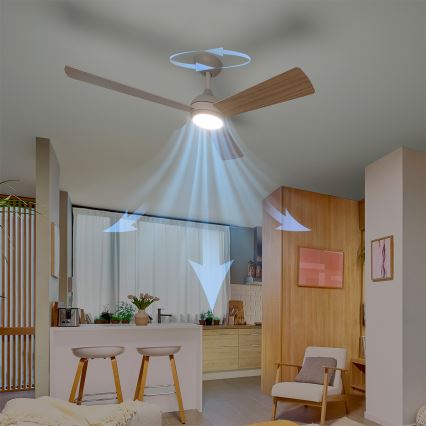 Philips - LED диммируемый потолочный вентилятор CIVX LED/24W/230V + пульт дистанционного управления