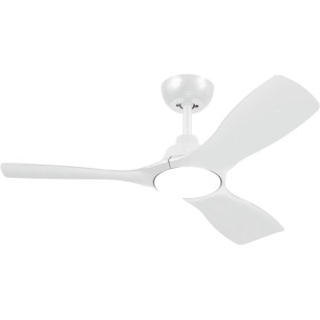 Philips - диммируемый потолочный вентилятор OLAS LED/24W/230V, диаметр 106 см, белый + пульт дистанционного управления