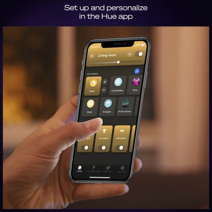 Philips - димований LED стельовий світильник Hue AURELLE LED/21W/230V 2200-6500K діам. 39,5 см білий