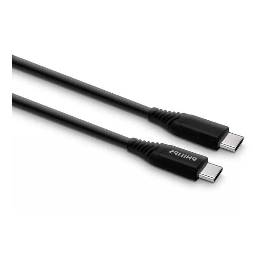 Philips DLC5206C/00 - USB-кабель с разъемом USB-C 3.0 2м черный/серый