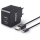 Philips DLP2307U/12 - Зарядный адаптер 2xUSB/15,5W/230V + кабель micro USB 1м