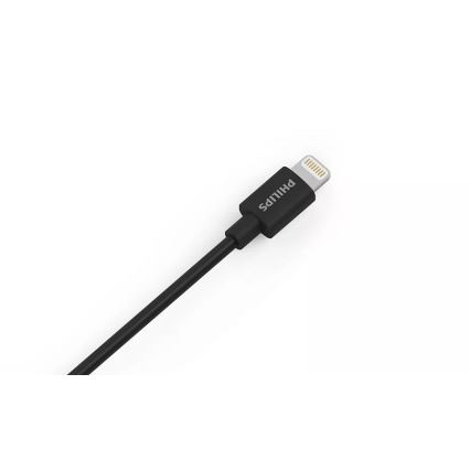 Philips DLP2357V/10 -Автомобільний зарядний пристрій 2xUSB/12V + кабель USB/lightning роз'єм