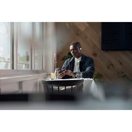 Philips Fidelio T1WT/00 - Бездротові навушники IPX4 2x 60 mAh + 650 mAh срібний