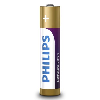 Philips FR03LB4A/10 - 4 шт. Літієва батарея AAA LITHIUM ULTRA 1,5V 800mAh
