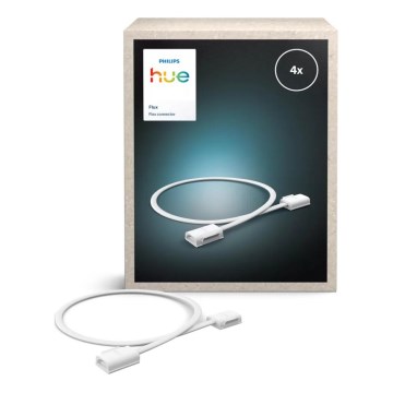 Philips - Гнучкий з'єднувач для світлодіодних стрічок Hue FLUX 4 шт.