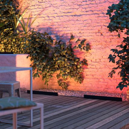 Philips - Светодиодный RGBW уличный светильник с диммером Hue White and Color Ambiance LED/20W/24V IP65