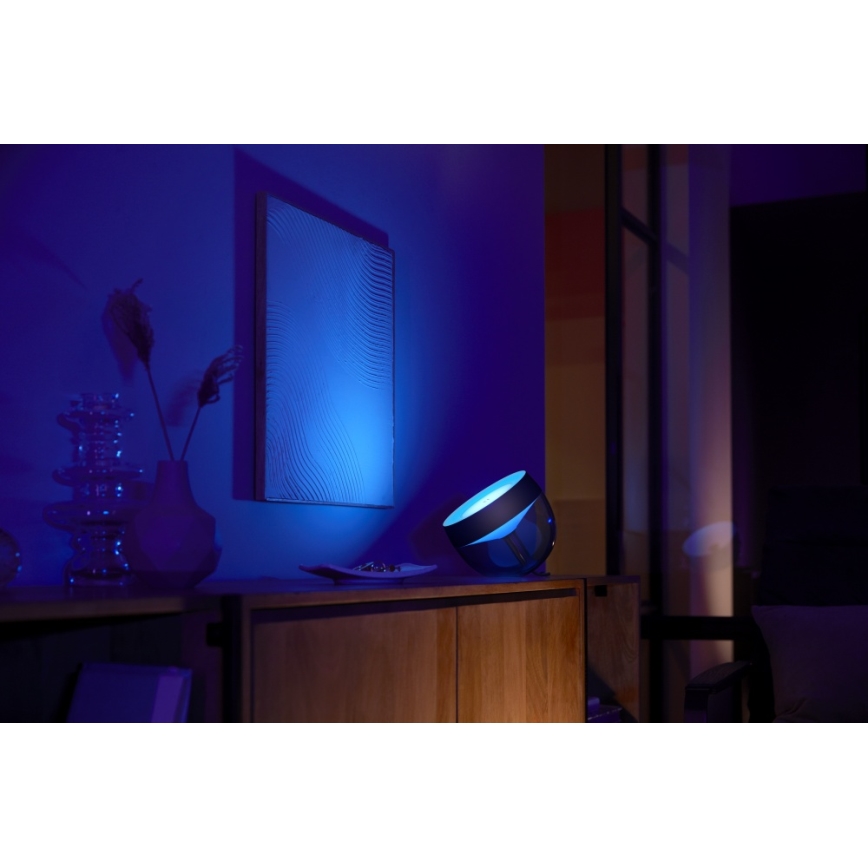 Philips - Світлодіодна RGB настільна лампа Hue IRIS з регулюванням яскравості LED/8,2W/230V 2000-6500K чорна