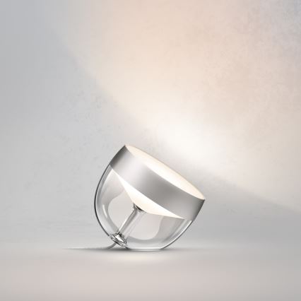 Philips - Світлодіодна RGB настільна лампа Hue IRIS з регулюванням яскравості LED/8,2Вт/230В 2000-6500K срібляста