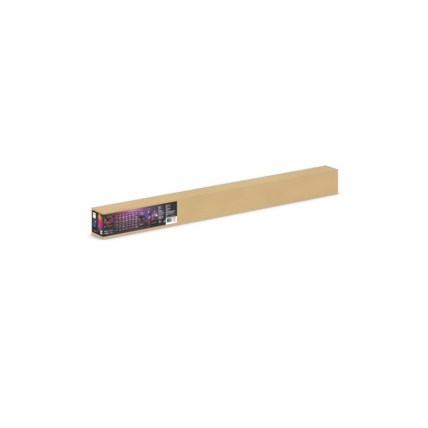 Philips - Світлодіодна RGBW регульована підлогова лампа Hue SIGNE LED/29W/230V 2000-6500K чорна