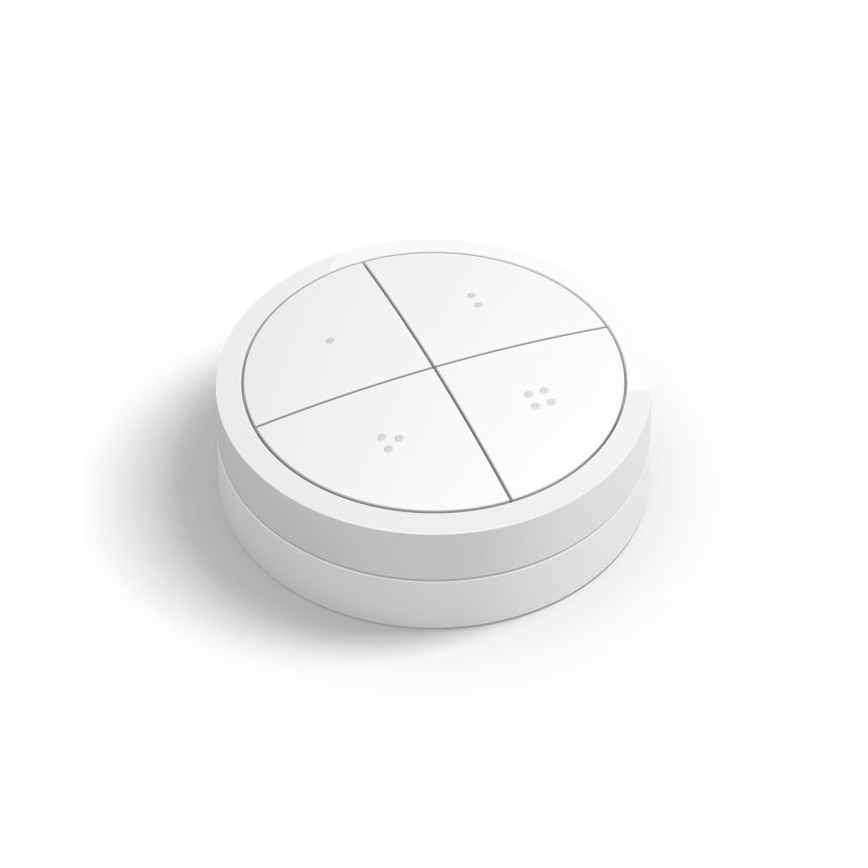 Philips - Пульт дистанційного керування з вимикачем Hue TAP 1xCR2032 білий