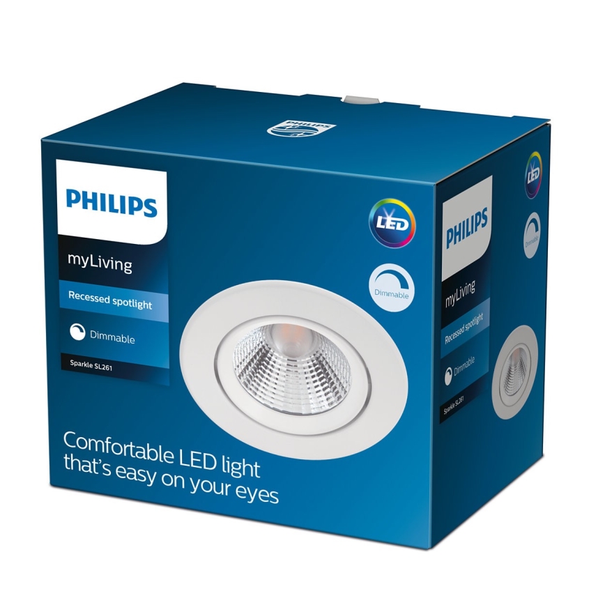 Philips - LED Димерний підвісний стельовий світильник LED/5,5W/230V 2700K