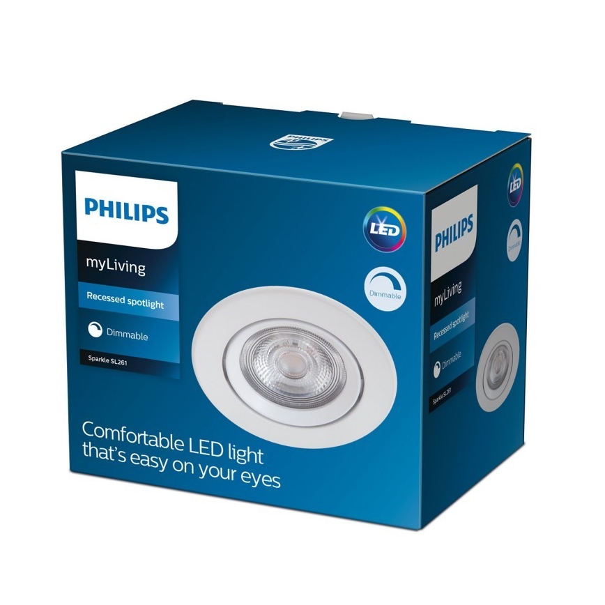 Philips - LED Димерний підвісний стельовий світильник LED/5W/230V 2700K