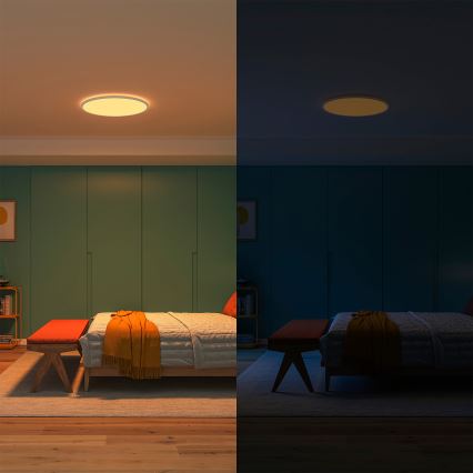 Philips - диммируемый светодиодный потолочный светильник SUPERSLIM LED/32W/230V 2700-6500K Wi-Fi