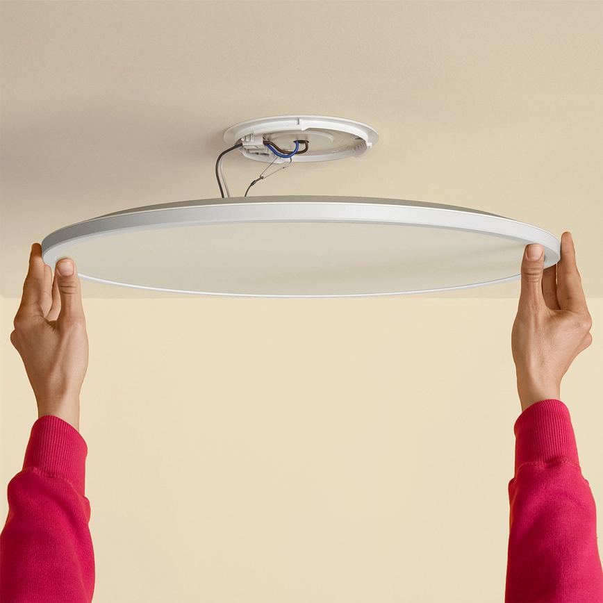 Philips - диммируемый светодиодный потолочный светильник SUPERSLIM LED/32W/230V 2700-6500K Wi-Fi