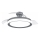 Philips - LED диммируемый потолочный светильник с вентилятором BLISS LED/35W/230V чёрный + пульт дистанционного управления