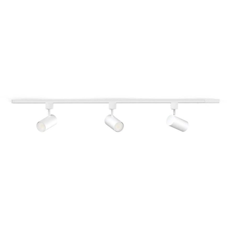 Philips - LED RGBW диммируемый точечный светильник для трековой системы EASYLINK HUE 3xGU10/4,7W/230V 2200-6500K 1m белый