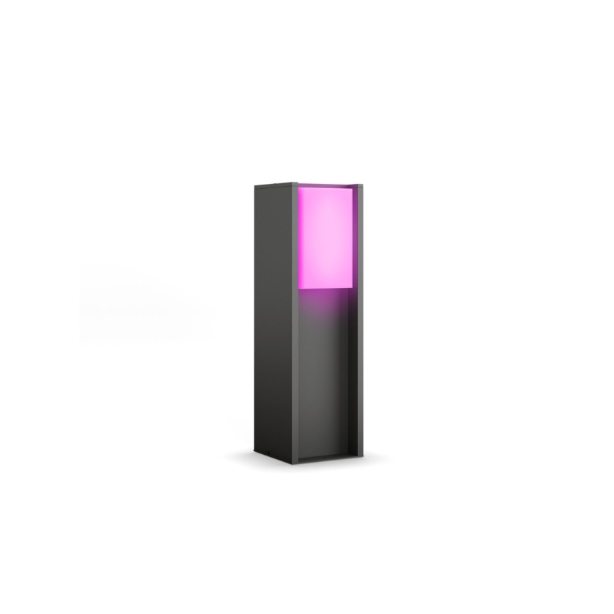 Philips - LED диммируемый уличный светильник Hue TURACO 1xE27/8,1W/230V 40 cm IP44