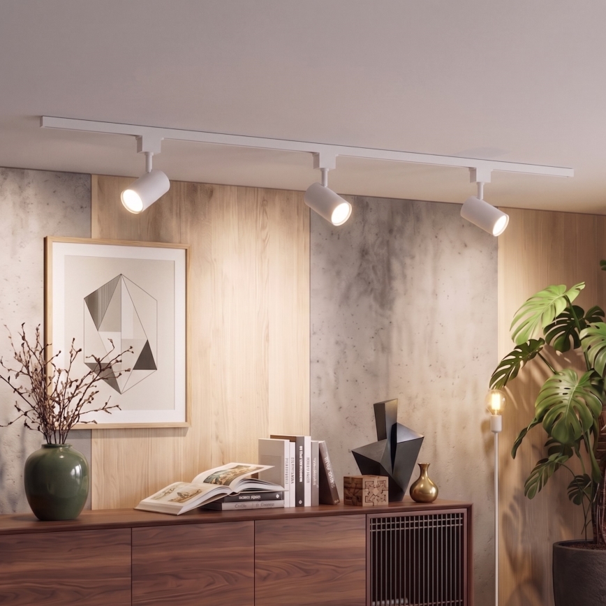 Philips - LED точковий світильник з можливістю затемнення у шинній системі EASYLINK 3xGU10/6,2W/230V 2200-2700K 1 м білий