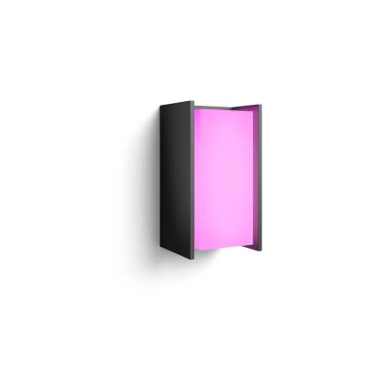 Philips - LED зовнішній настінний світильник з регульованою яскравістю Hue TURACO White And Color Ambiance 1xE27/8,1W/230V 1000-20000K