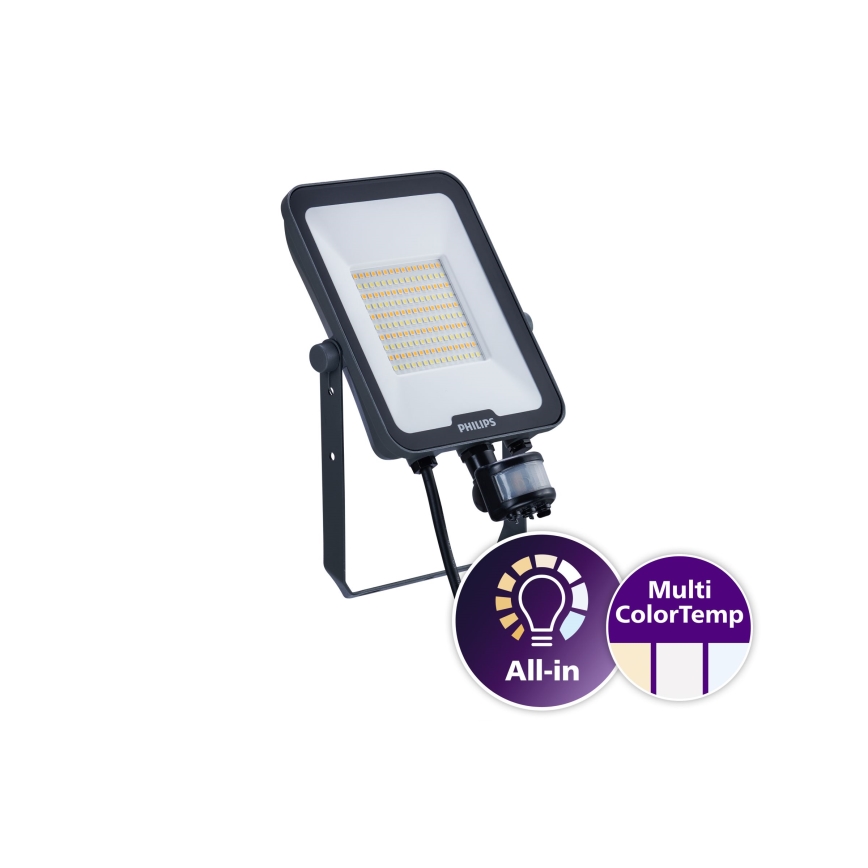 Philips - LED прожектор с датчиком движения и сумеречного света LEDINAIRE ALL-IN LED/50W/230V 3000/4000/6500K IP65