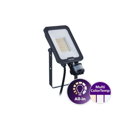 Philips - Світлодіодний прожектор з датчиком руху та датчиком сутінків LEDINAIRE ALL-IN LED/30W/230V 3000/4000/6500K IP65