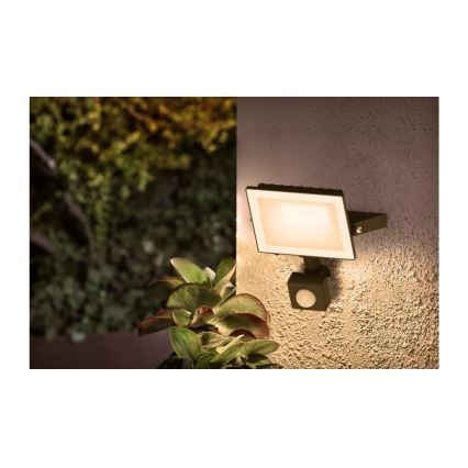 Philips - LED рефлектор с сенсором LOIS LED/20W/230V IP65 3000K