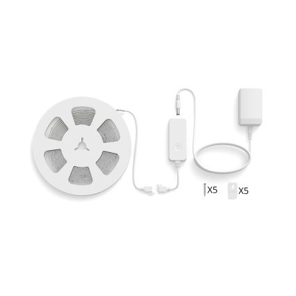 Philips -LED RGB диммируемая лента SMART STRIP 15m LED/20W/230V 2200-6500K Wi-Fi