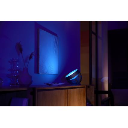 Philips - LED Настільна лампа Hue IRIS LED/10W/230V чорний