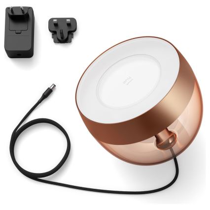 Philips - LED Настільна лампа Hue IRIS LED/10W/230V мідь