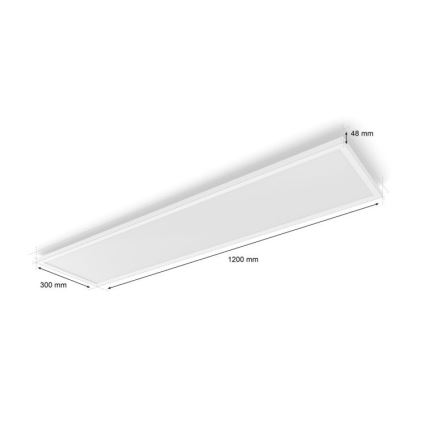 Philips - LED RGB Панель з регулюванням яскравості Hue White And Color Ambiance LED/60W/230V 2000-6500K